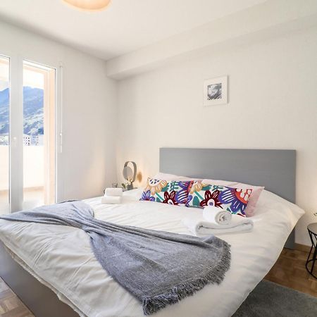 Modern Apartment Close To Martigny Train Station Eksteriør bilde