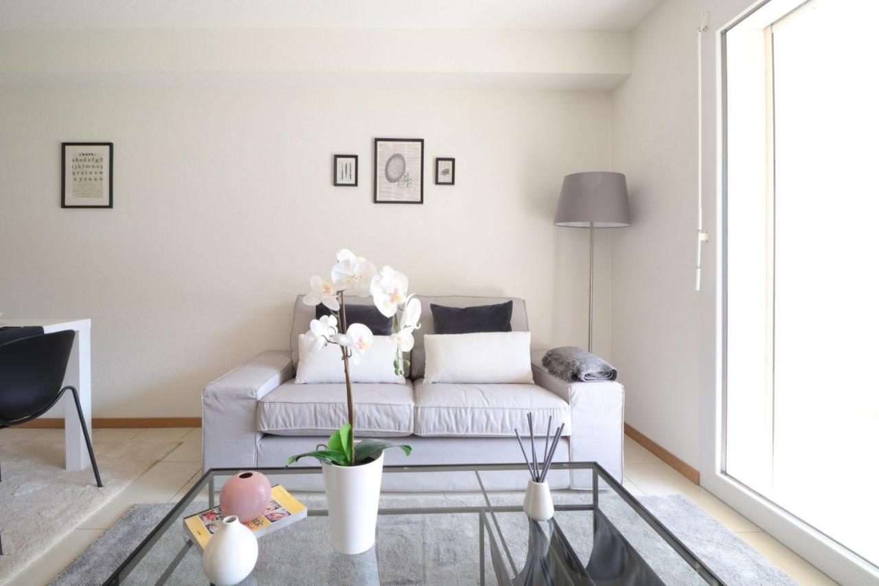 Modern Apartment Close To Martigny Train Station Eksteriør bilde